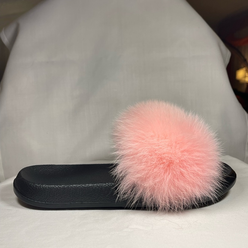 Real Fur Slippers